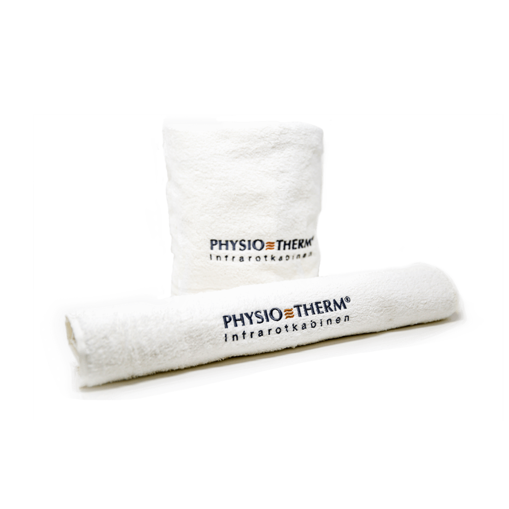 Physiotherm towels white